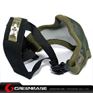 Picture of Tactical CM01 Strike Mesh Half Face Mask Green GB10061 