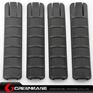 Picture of Unmark TGD type Rail Covers 4pcs/pack Black NGA0288 