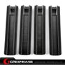 Picture of Unmark TGD type Rail Covers 4pcs/pack Black NGA0288 