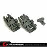 Picture of Unmark G3 Polymer Front & Rear Folding Sights Black GTA1019 