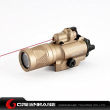 Picture of GB X400V Red Laser and LED WeaponLight Dark Earth NGA0917 