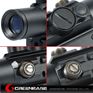 Picture of Tactical 1X28 Tri-Rail Red Dot Sight Scope With Integrated Twin Mount Fit 20mm and 11mm Rail For Hunting NGA0154