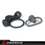 Picture of Unmark Steel Dual Side QD Sling Swivel Black for GBB NGA0385 