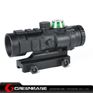 Picture of NB Gp01 Fiber Source Green Illuminated Riflescope Black NGA1195