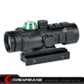 Picture of NB Gp01 Fiber Source Green Illuminated Riflescope Black NGA1195