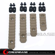 Picture of  EX 254 Polymer Rail Sections For MP handguard Dark Earth NGA0197 