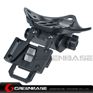Picture of GB L4 G19 Fast Helmet Mount NVG Bump Mount Adjustable Height Lightweight Black NGA1351