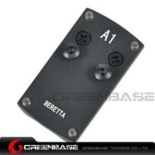 Picture of NB Mini Red Dot Sight Mounting Plate For Beretta Pistol Black NGA1388