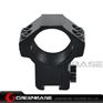 Picture of Medium Profile 1 inch Scope Rings for dovetail 11mm rail NGA0184 