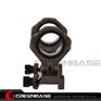 Picture of NB GE Scope Mount 25.4mm/30mm Scope Ring Mount Short Version Gold Brown NGA1547