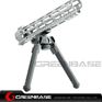 Picture of Tactical 6.5-9 Inches Adjustable Bipod M-lock Rail Aluminum Polymer For Rifle NGA2072 NGA1816