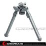 Picture of Tactical 6.5-9" Adjustable Bipod 20mm Picatinny Rail Mount Adapter for Rifle NGA2073