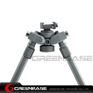 Picture of Tactical 6.5-9" Adjustable Bipod 20mm Picatinny Rail Mount Adapter for Rifle NGA2073 NGA1820