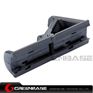 Picture of Unmark Nylon Foregrip Triangle Angled Fore Grip AFG2 Black AR 15 Accessories Fit Picatinny Rail GTA1081 