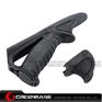 Picture of Unmark Nylon PTK & VTS Foregrip Triangle Angled Fore Grip AR 15 Accessories Fit Picatinny Rai Black GTA1119